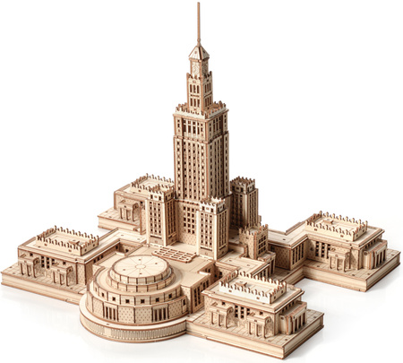 Little Story Wooden Model 3D Puzzles DIY - Yankee Chopper