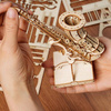 ROBOTIME 3D Wooden Puzzle - Saxophone