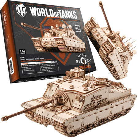 Little Story Drewniane Puzzle Model 3D - Tortoise