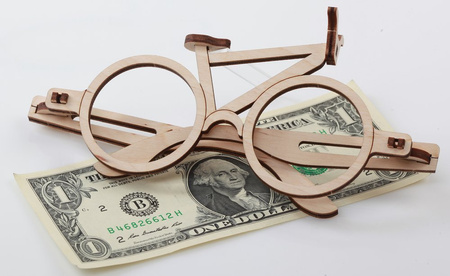 Mr.Playwood Wooden 3D Puzzle - Bike Glasses