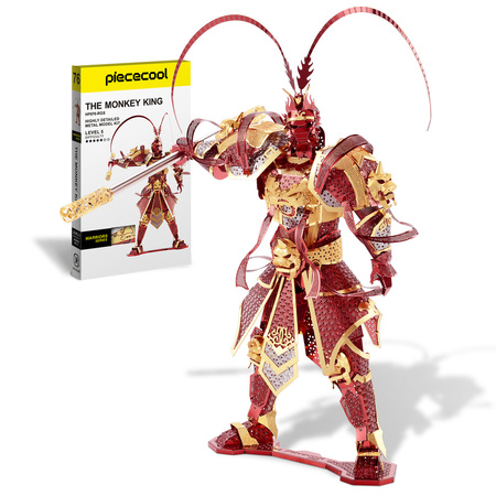 Piececool Puzzle Metalowe Model 3D - Małpi Król