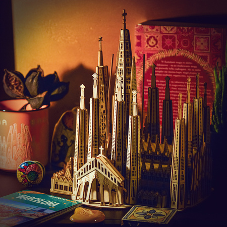 Little Story Wooden Model 3D Puzzles DIY - Brandenburg Gate