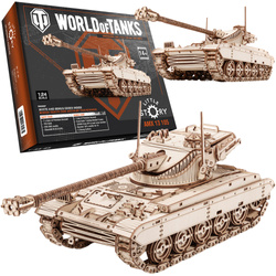 Little Story Wooden Model 3D Puzzle - Tank AMX 13 105