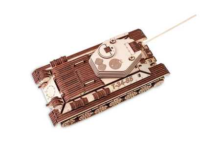 EWA Wooden 3D Puzzle - Tank T-34-85