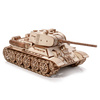 Little Story Wooden Model 3D Puzzle - Tank T-34-85