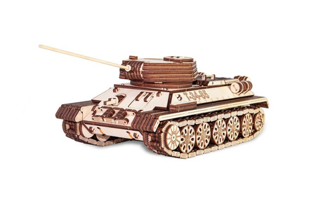 EWA Wooden 3D Puzzle - Tank T-34-85