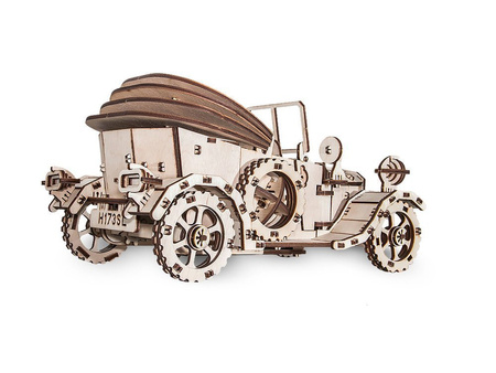 EWA Wooden 3D Puzzle - Retro Car