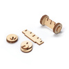 Little Story Wooden Model 3D Puzzle - Bus