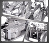 Piececool Puzzle Metalowe Model 3D - Wyścigówka