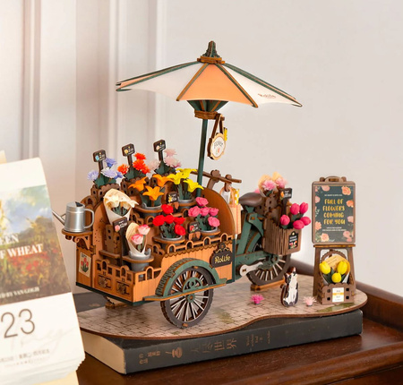 ROBOTIME Składany Drewniany Model Puzzle 3D - Piekarnia Becky