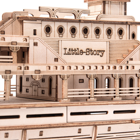 Little Story Wooden Model 3D Puzzles DIY - Yankee Chopper