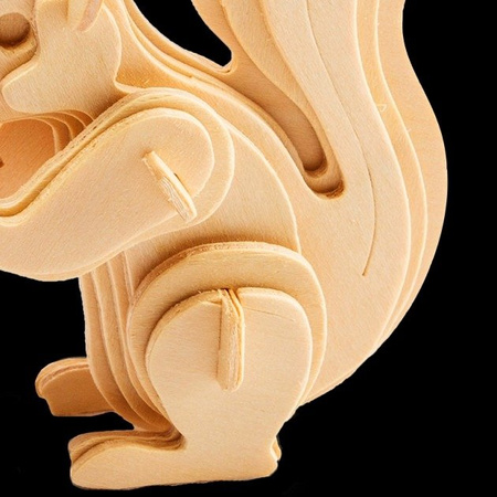 ROBOTIME Wooden 3D Puzzle - Squirrel