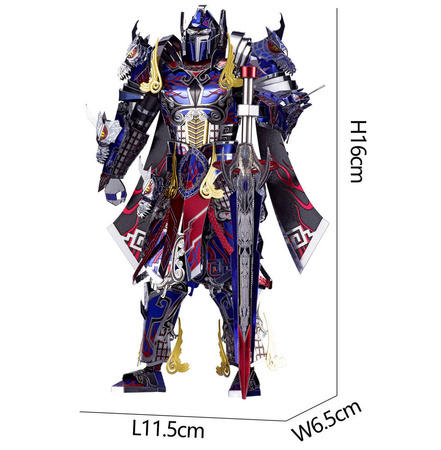 Piececool Puzzle Metalowe Model 3D - Tytan