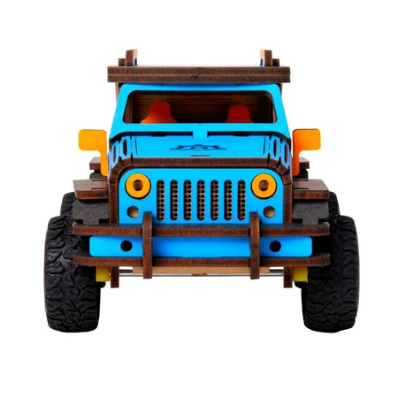 ROBOTIME 3D Wooden Puzzle - Moving Off-Road Car