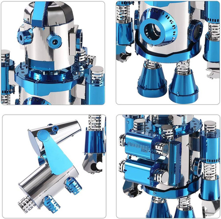 Piececool Puzzle Metal 3D Model - Coolbot Robot Little Traveler