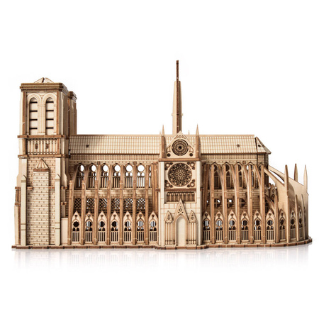 Little Story Wooden Model 3D Puzzles DIY - Notre-Dame