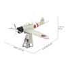 Piececool Puzzle Metal 3D Model - Mitsubishi A6M Zero Airplane 