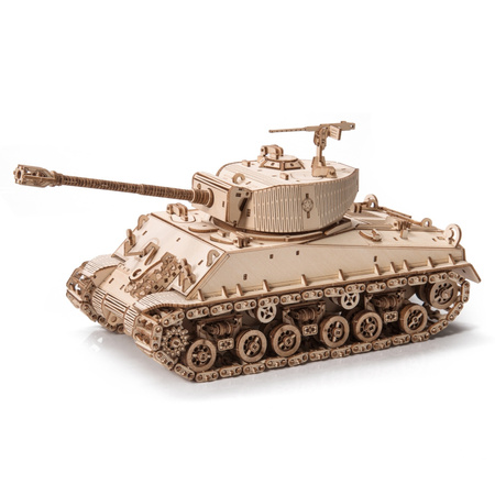 Little Story Wooden Model 3D Puzzle - M4A3E8 Sherman