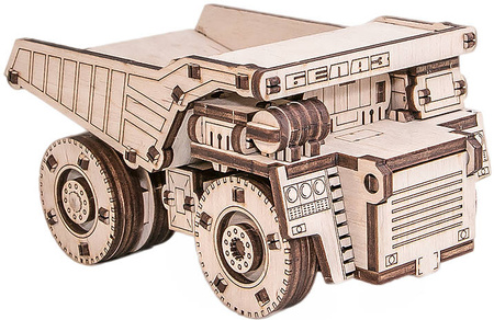 EWA Wooden 3D Puzzle - Mini Belaz