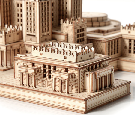 Little Story Drewniane Puzzle Model 3D - Pałac Kultury I Nauki