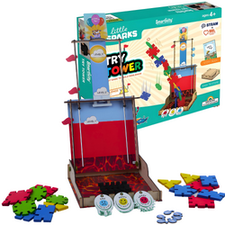 Smartivity Drewniane Mechaniczne Puzzle 3D - Wieża Balansująca