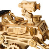 ROBOTIME Wooden Solar Energy Vehicle - Harbinger rover