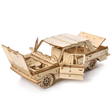 Little Story Drewniane Puzzle Model 3D - FSO Fiat 125p