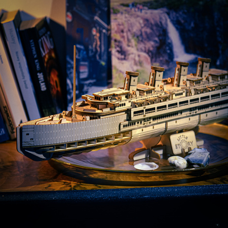 Little Story Drewniane Puzzle Model 3D - Cruiseliner