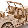 Little Story Drewniane Puzzle Model 3D - Pojazd Wojskowy Jeep