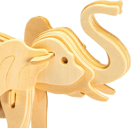 ROBOTIME 3D Wooden Puzzle - Elephant