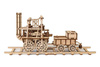 EWA Drewniane Puzzle 3D - Lokomotywa Parowa