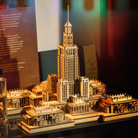 Little Story Drewniane Puzzle Model 3D - Pałac Kultury I Nauki