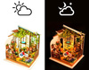 ROBOTIME Folding Wooden LED Model - Garden