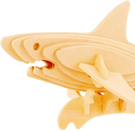 ROBOTIME Wooden 3D Puzzle - Shark