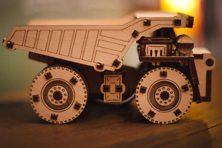 EWA Wooden 3D Puzzle - Mini Belaz