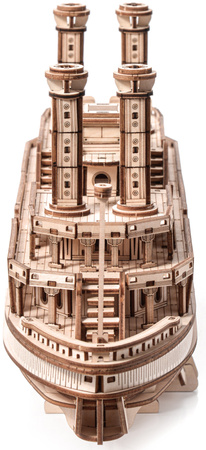 Little Story Drewniane Puzzle Model 3D - Parowiec