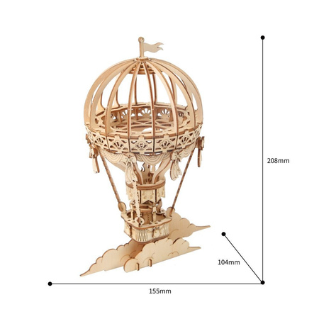 ROBOTIME Wooden 3D Puzzle - Balloon