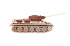 EWA Wooden 3D Puzzle - Tank T-34-85