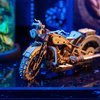 Little Story Drewniane Puzzle Model 3D - Motor Comanche