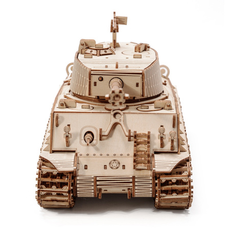 Little Story Wooden Model 3D Puzzle - Tank M4A3E8 Sherman