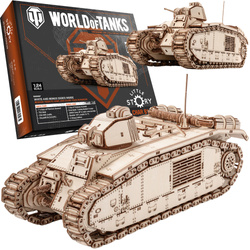 Little Story Drewniane Puzzle Model 3D - Char B1