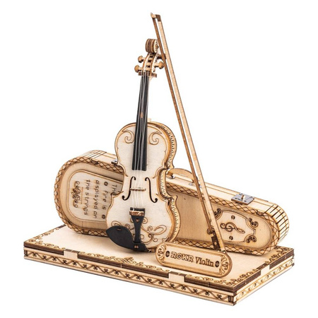 ROBOTIME 3D Wooden Puzzle - Violin