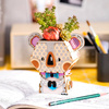 ROBOTIME Drewniane Puzzle 3D - Doniczka Koala