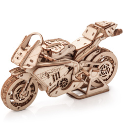 Little Story Drewniane Puzzle Model 3D - Motocykl Grand Prix