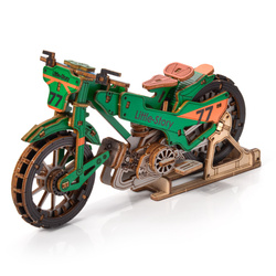 Little Story Drewniane Puzzle Model 3D - Motocykl Żużlowy