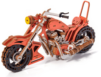 Little Story Drewniane Puzzle Model 3D - Yankee Chopper