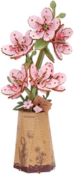 ROBOTIME Drewniane Puzzle Model 3D DIY - Sakura