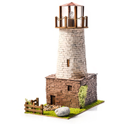 DOMUS KITS Składany Domek z Cegły 3D Faro