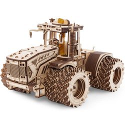 EWA Drewniane Puzzle 3D Traktor Kirovets K-7M