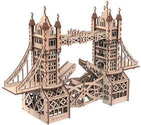 Mr.Playwood Drewniany Model Puzzle 3D Tower Bridge